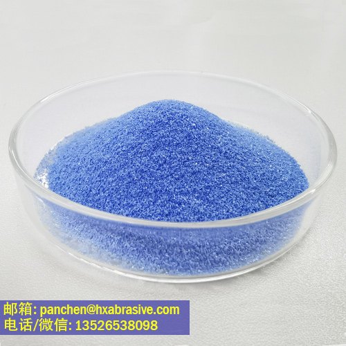 Electrofused corundum blue蓝色刚玉砂F30 F36 F46