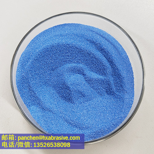 Electrofused corundum blue蓝色刚玉砂F30 F36 F46