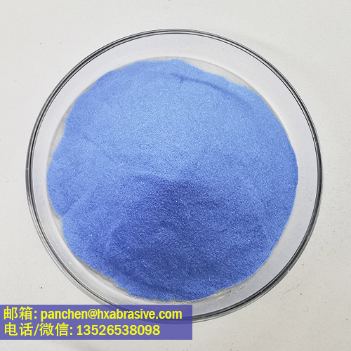 蓝色陶瓷刚玉砂SG磨料120#用于陶瓷砂轮原料