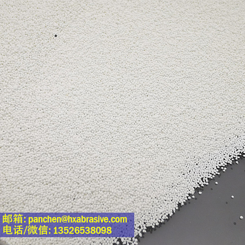 铝合金管件喷砂表面处理用陶瓷砂B40粒径范围250-425um