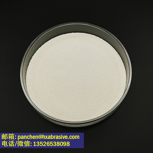 铝合金管件喷砂表面处理用陶瓷砂B40粒径范围250-425um