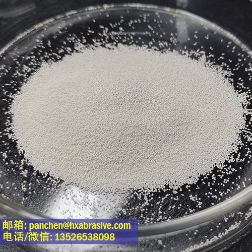 铝合金管件喷砂表面处理用陶瓷砂B40粒径范围250-425um